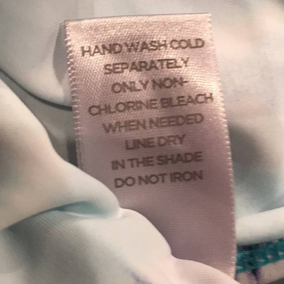 New Avenue Plus Size 26 Swim Bikini Bottom w Waist and Tummy Concealer Panel - Picture 5 of 6